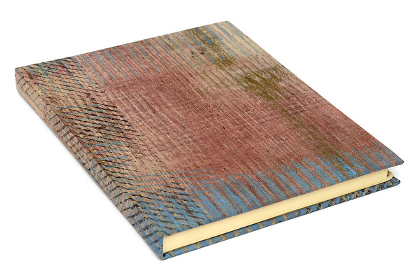 Achada Reclaimed Fabric Ruled Pages Indexed Notebook Online