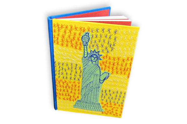  Statue Of Liberty Patchwork Handmade Hardbound Notebook Online