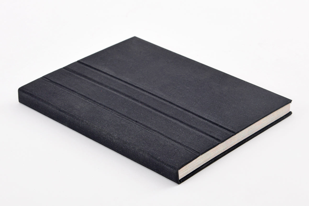 Coloured Cotton Hard Cover Foldover A5 Blank Pages Notebook Online