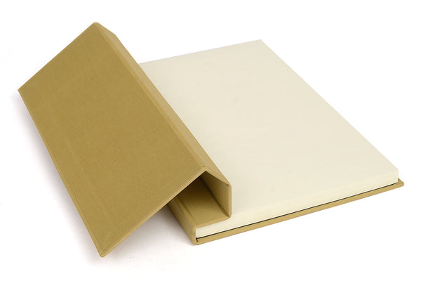 Basics Cotton Hard cover Foldover book, A4, Tearaway blank pages