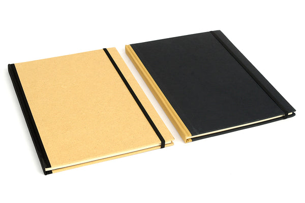 Basic Quarter Bound Blank Pages A4 Notebook Online