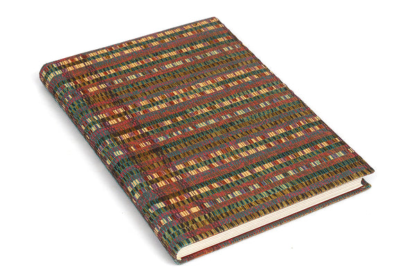 Paper Strips Weave Soft Cover Notebook, A5, Blank pages