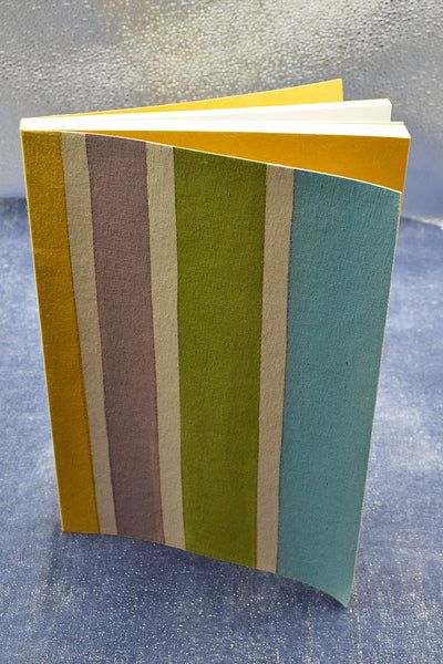 Stripes: Painted Soft Cover Travel Notebook
