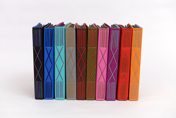 Padded Cover Coptic Stitch Scrap Photo Blank Pages Notebook Online 