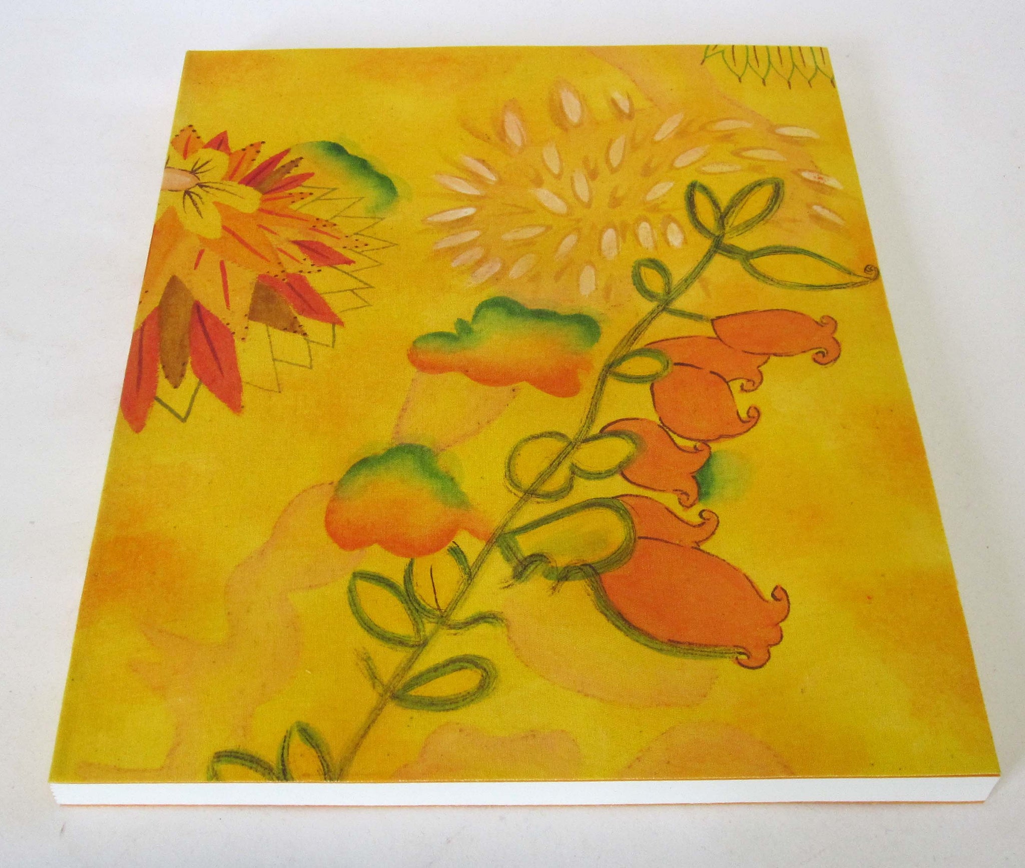 Painted Floral Watercolour Cover Notebook