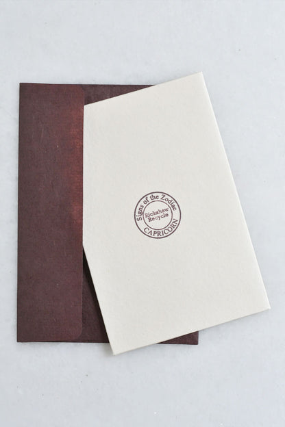 Henna printed Zodiac Sign Cards with envelopes, Set of 12 Signs, 6x4