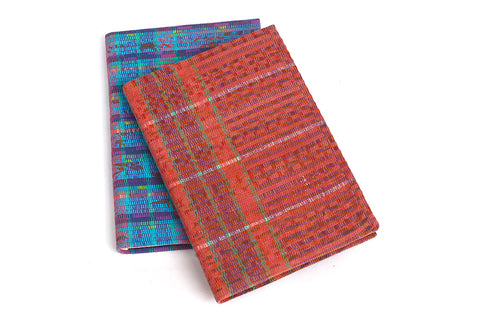 Paper Strips Weave Soft Cover Notebook, A6, Blank pages