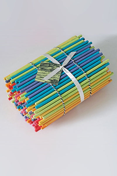 Paper Tube Table Runner: Multicolour | Rickshaw Recycle