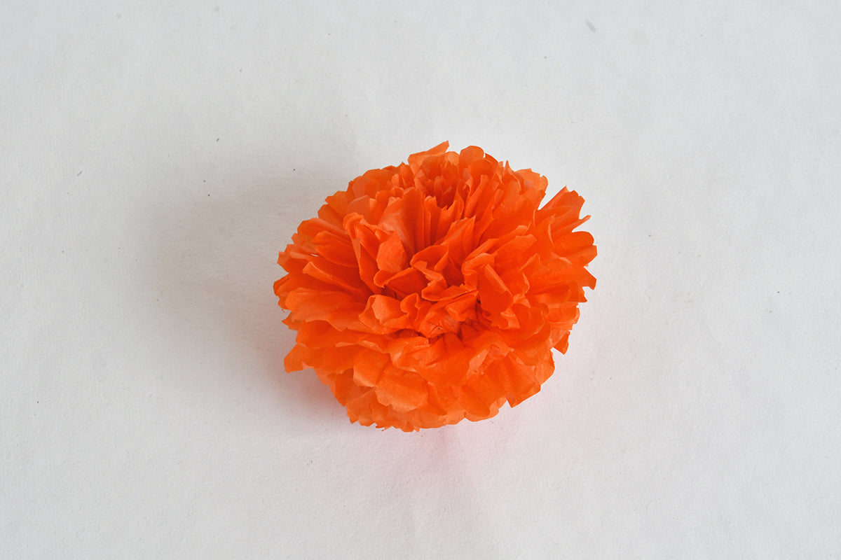 Marigold Flower for Décor 9cm, Set of 6