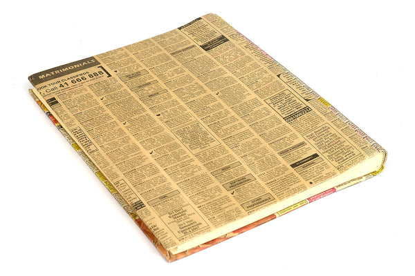 Newspaper Matrimonials 11x9 Hard Bound Scrapbook Album Pages Online