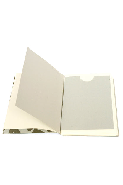 Black Embossed Handmade Paper Travel Blank Pages Notebook Online