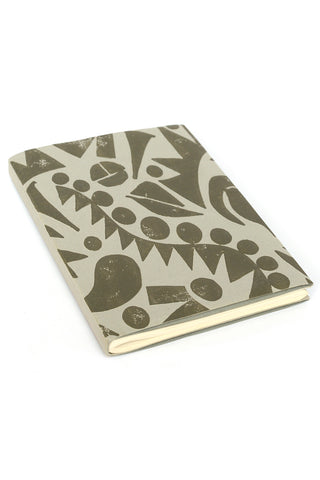 Black Embossed Handmade Paper Travel Blank Pages Notebook Online