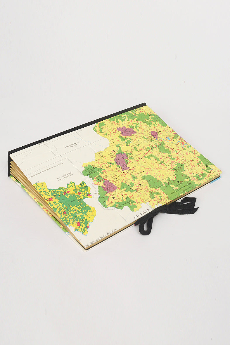Maps Fan File A4 6 pockets | Rickshaw Recycle