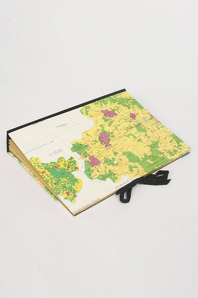 Maps Fan File A4 6 pockets | Rickshaw Recycle