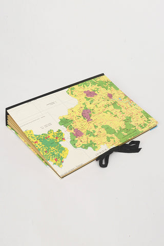 Maps Fan File A4 6 pockets | Rickshaw Recycle