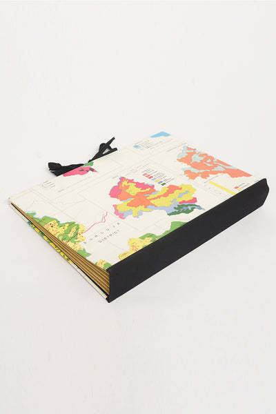 Maps Fan File A4 6 pockets | Rickshaw Recycle