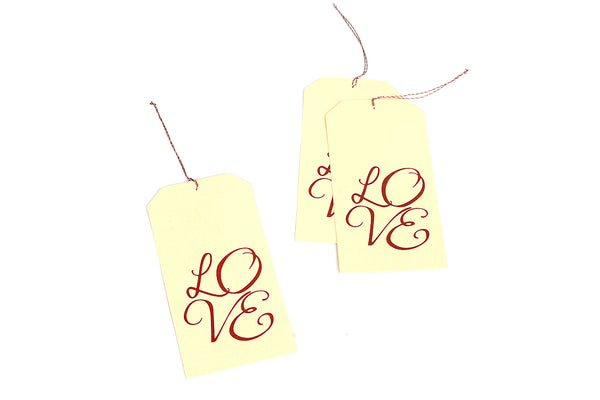 Love Tags, Set of 6