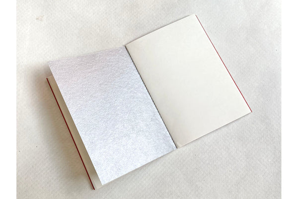 Notebook Heart pair A6 letterpress (Love Shairi)