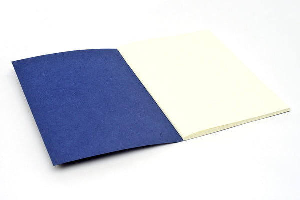 Dip dyed Soft cover Notebooks, Set of 4, D6, Blank pages