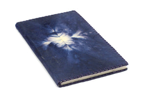 Shibori Stitched Pattern Soft Cover Binding Blank Pages Notebook Online