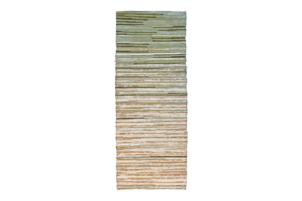Ombre Paper Strips weave wall hanging
