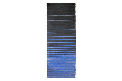 Ombre Paper Strips weave wall hanging