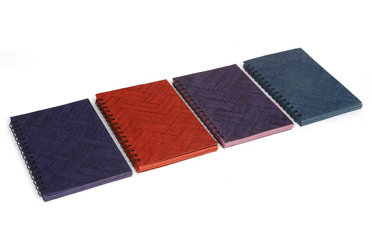 Chattai Textured A5 Wiro Blank Page Notebook Online