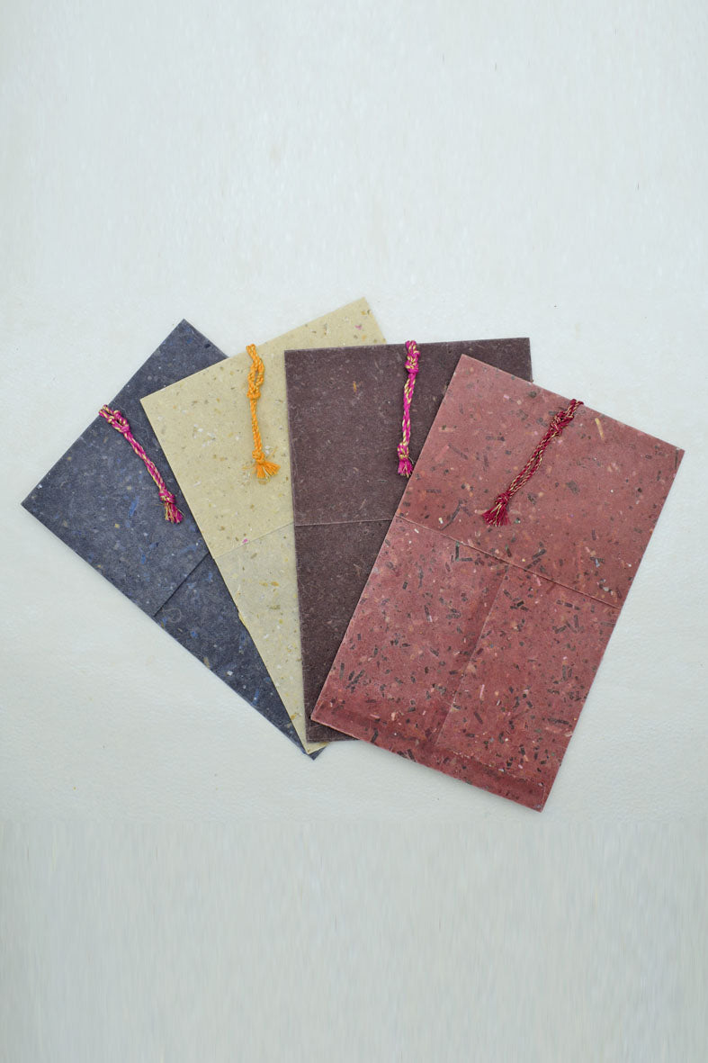 Waxed Banana Handmade Paper Money Gift Envelope Online