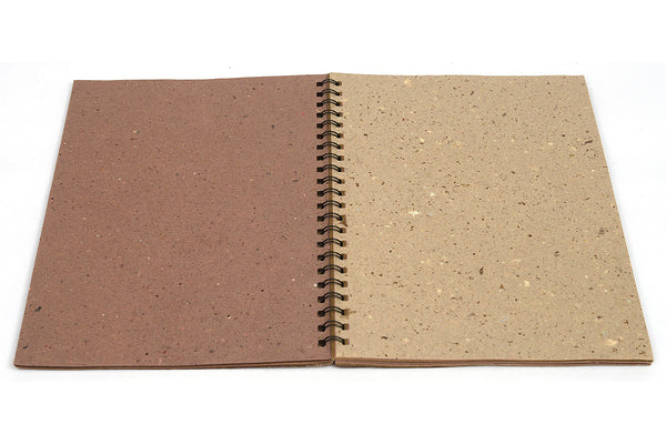 Chattai Textured Wiro Notebook, A4, Assorted Blank pages