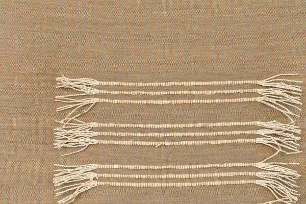 Jute & Cotton Twill with Paper Yarn Insets Handloom Wall Hanging Online