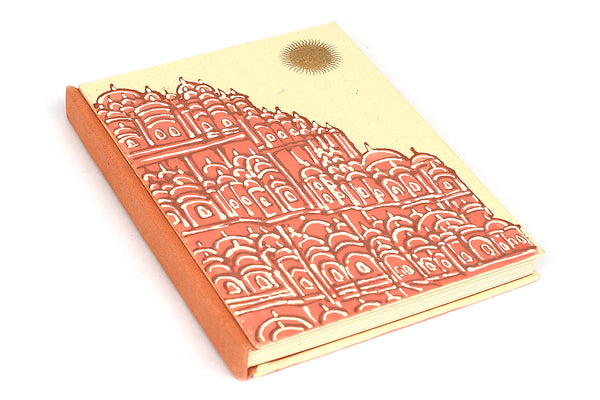  Palace of Windows Hand painted B6 Journal | Rickshaw Recycle