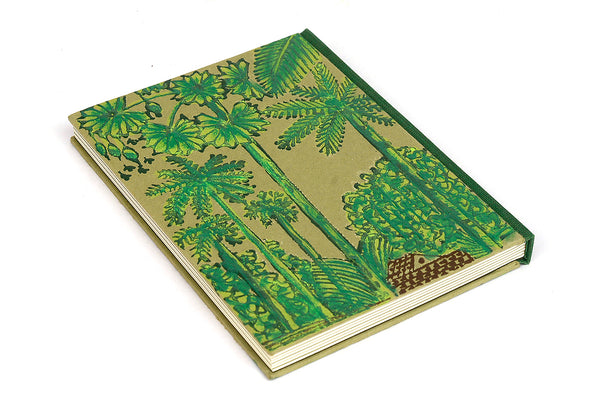 Kerala Backwaters Hand painted B6 Journal | Rickshaw Recycle