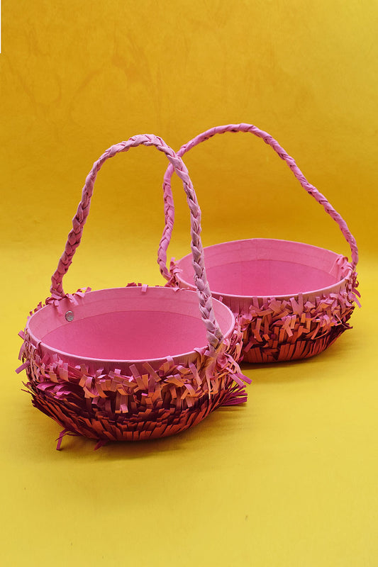 Paper Nest: Easter Round Basket