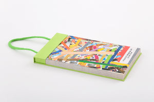 Graffiti Assorted papers Hanging Notepad, 8x4, Reclaimed paper