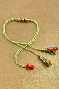 Paper Ribbon and Potli Handmade Paper Rakhi Online