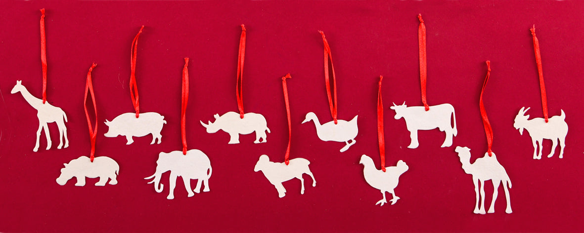 Farm Animals & Large Animals Gift Tags Set
