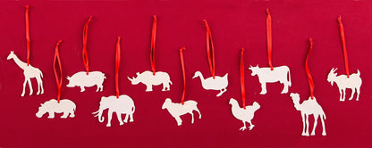 Farm Animals & Large Animals Gift Tags Set