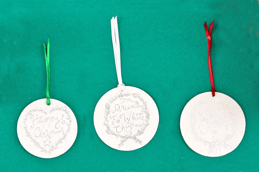 Handmade Paper Christmas Greetings Gift Tag Cards for Christmas Online