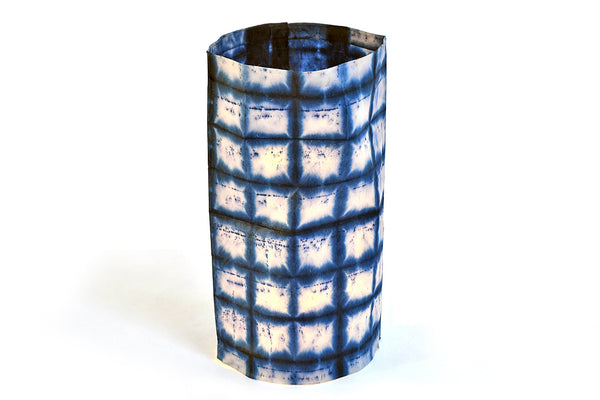 Shibori Daphne With LED Light Strings Handmade Paper Lamp Online