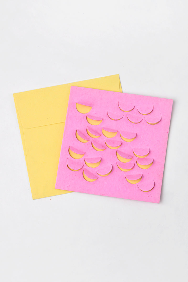 Die Cut Card with Insert & Envelope | Rickshaw Recycle