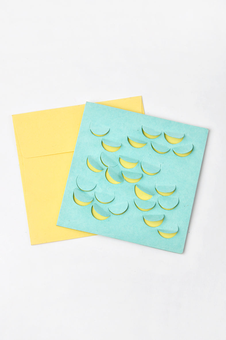 Die Cut Card with Insert & Envelope | Rickshaw Recycle