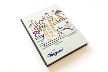 Varanasi Ghats & Arti Handmade Hardbound Blank Pages Notebook Online