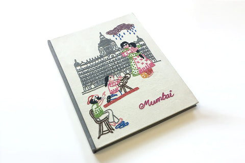 Mumbai On Location at the Taj Handmade Hardbound Notebook Online