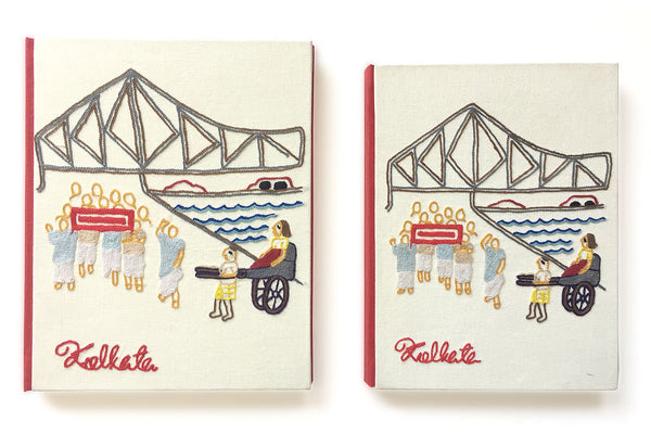  Kolkata Howrah Bridge Blank Pages Handmade Hard Bound Book Online