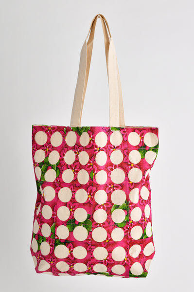 Chintz Rounds Tote Bag | Rickshaw Recycle