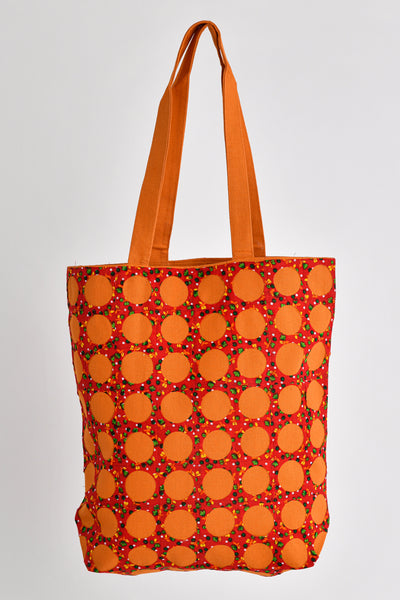 Chintz Rounds Tote Bag | Rickshaw Recycle