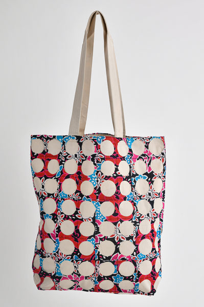 Chintz Rounds Tote Bag | Rickshaw Recycle