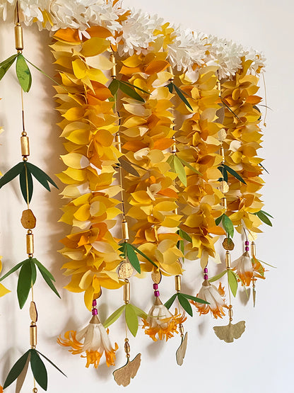 Handmade Gajra Ladi Paper Leaves Bandanwar Online