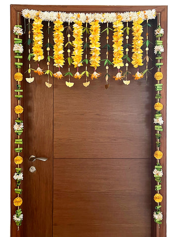 Handmade Gajra Ladi Paper Leaves Bandanwar Online