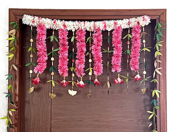 Handmade Rajnigandha Paper Flower Ladi Bandanwar Online